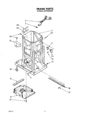 Diagram for JJTF8500XLP2