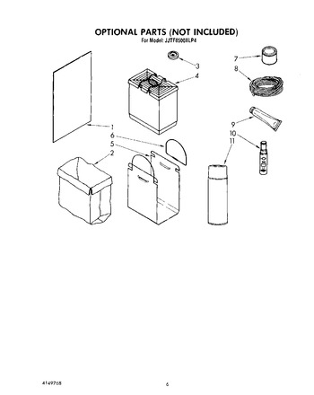 Diagram for JJTF8500XLP4