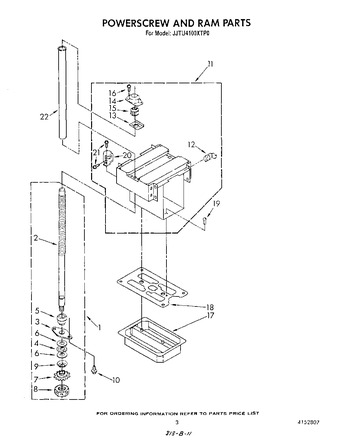 Diagram for JJTU4100XTP0