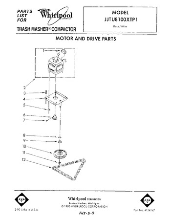 Diagram for JJTU8100XTP1