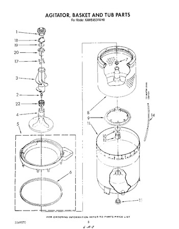 Diagram for KAWE450VWH0