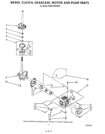 Diagram for KAWE460WWH0