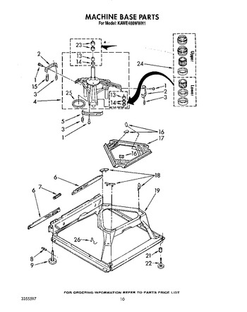 Diagram for KAWE460WAL1