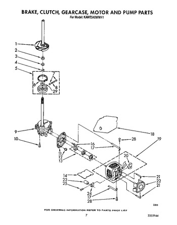 Diagram for KAWE540WWH1