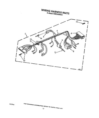 Diagram for KAWE540WWH1