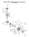 Diagram for 05 - Brake, Clutch, Gearcase, Motor & Pump