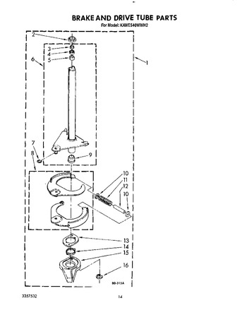 Diagram for KAWE540WWH2