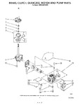 Diagram for 05 - Brake, Clutch, Gearcase, Motor & Pump