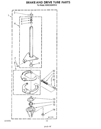 Diagram for KAWE560WWH0