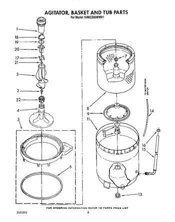 Diagram for KAWE560WWH1