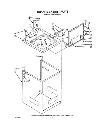 Diagram for KAWE560WAL1