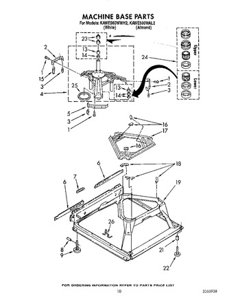 Diagram for KAWE560WAL2