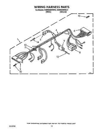 Diagram for KAWE560WAL2