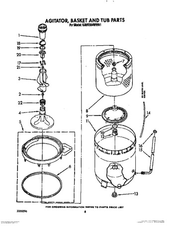 Diagram for KAWE564WWH1