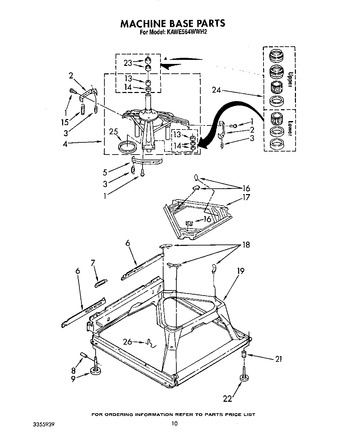 Diagram for KAWE564WWH2