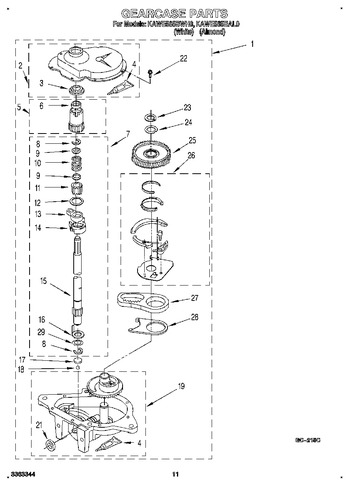 Diagram for KAWE565BWH0