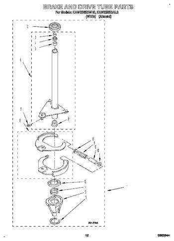 Diagram for KAWE565BWH0