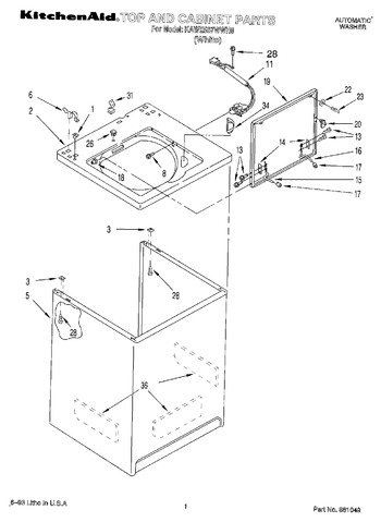 Diagram for KAWE567WWH0