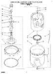 Diagram for 05 - Agitator, Basket And Tub