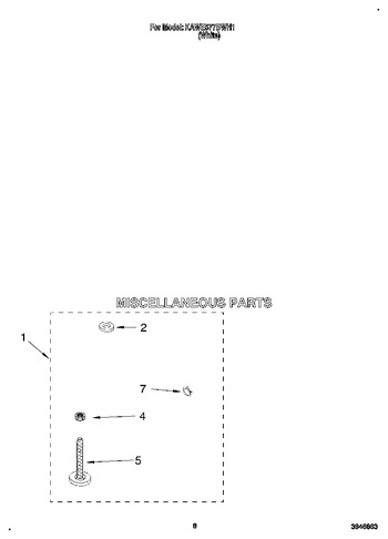 Diagram for KAWE577BWH1