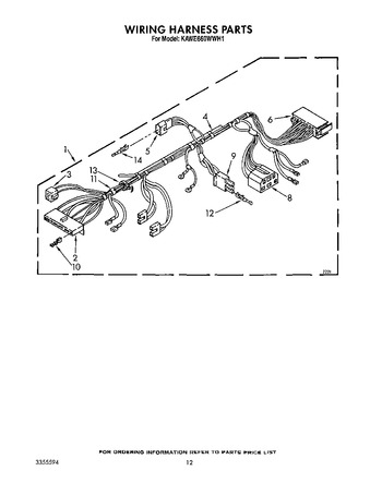 Diagram for KAWE660WWH1