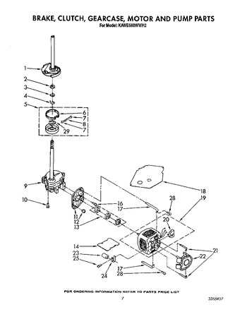 Diagram for KAWE660WWH2