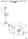 Diagram for 04 - Brake, Clutch, Gearcase, Motor And Pump