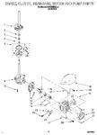 Diagram for 04 - Brake, Clutch, Gearcase, Motor And Pump