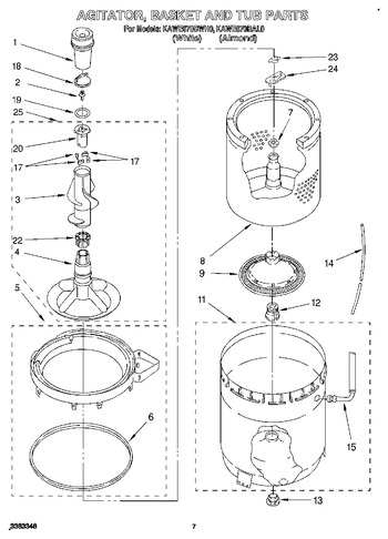 Diagram for KAWE670BWH0