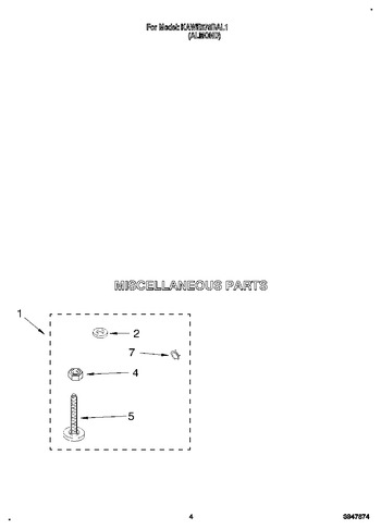 Diagram for KAWE678BAL1