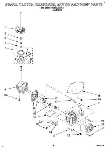 Diagram for KAWE678BAL1