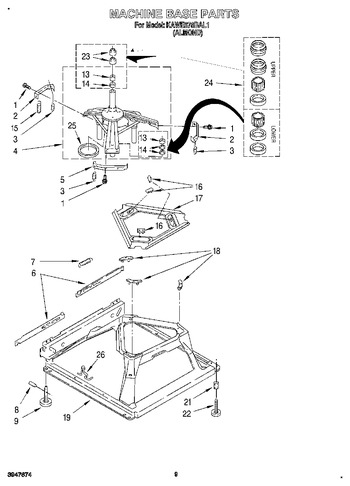 Diagram for KAWE678BAL1