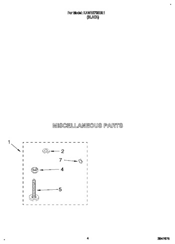 Diagram for KAWE679BBL1