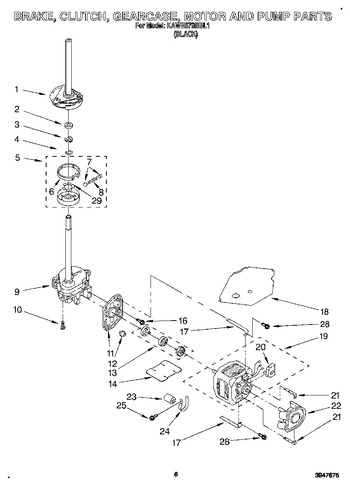 Diagram for KAWE679BBL1