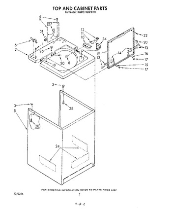 Diagram for KAWE742WAL0