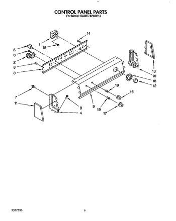 Diagram for KAWE742WAL3