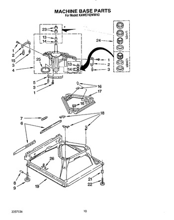 Diagram for KAWE742WWH3