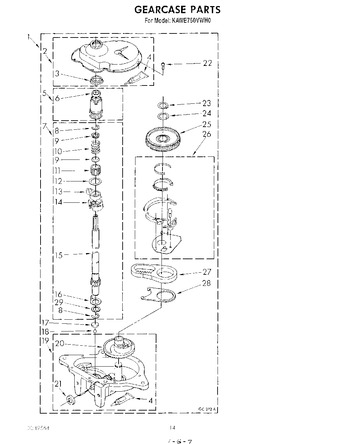 Diagram for KAWE750VWH0