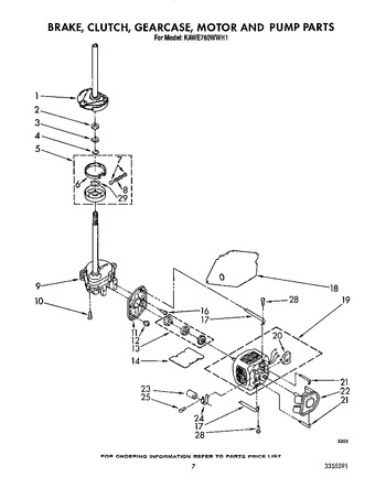 Diagram for KAWE760WWH1