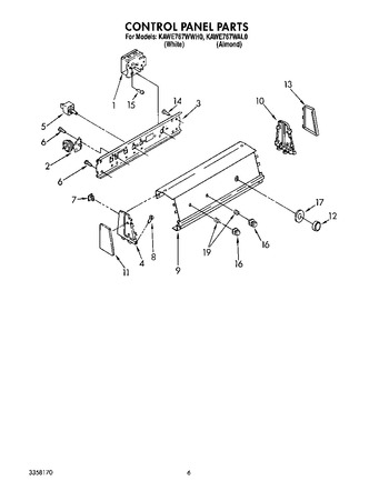 Diagram for KAWE767WWH0