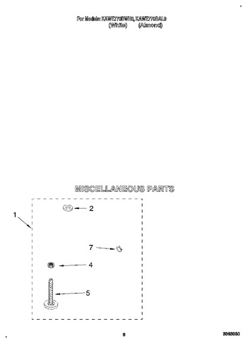 Diagram for KAWE770BAL0