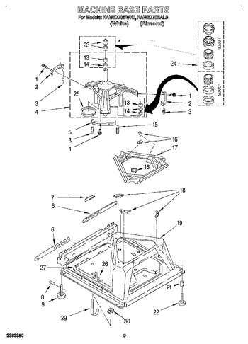 Diagram for KAWE770BWH0