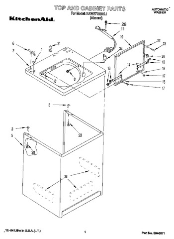 Diagram for KAWE778BAL1