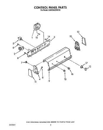 Diagram for KAWE842WAL0