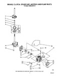 Diagram for 05 - Brake, Clutch, Gearcase, Motor & Pump