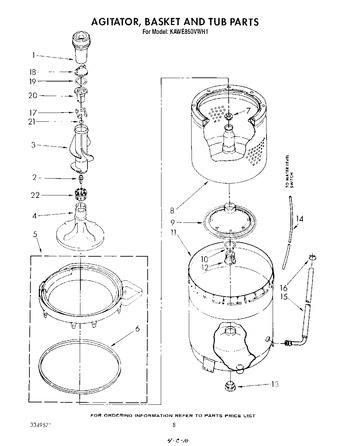 Diagram for KAWE850VWH1