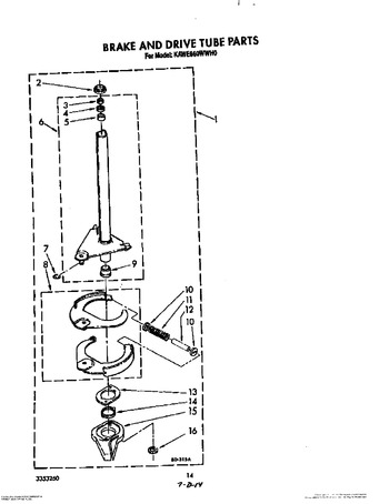 Diagram for KAWE860WWH0