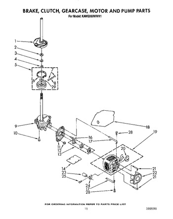 Diagram for KAWE860WAL1