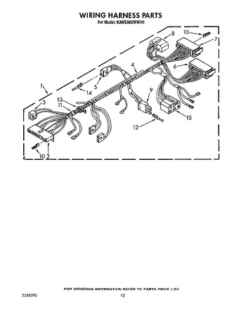 Diagram for KAWE860WWH1