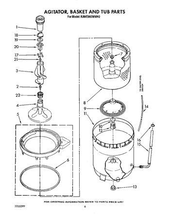 Diagram for KAWE860WAL2